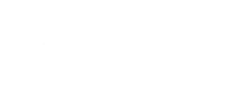 QC4NDIS Main while transparent logo